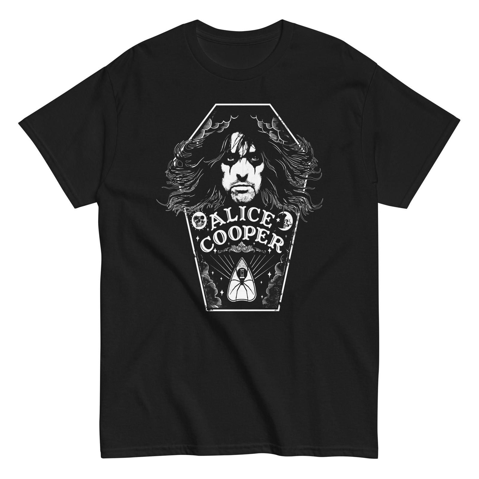 MerchMoment Alice Cooper Hair T-Shirt T-Shirt Black New XL