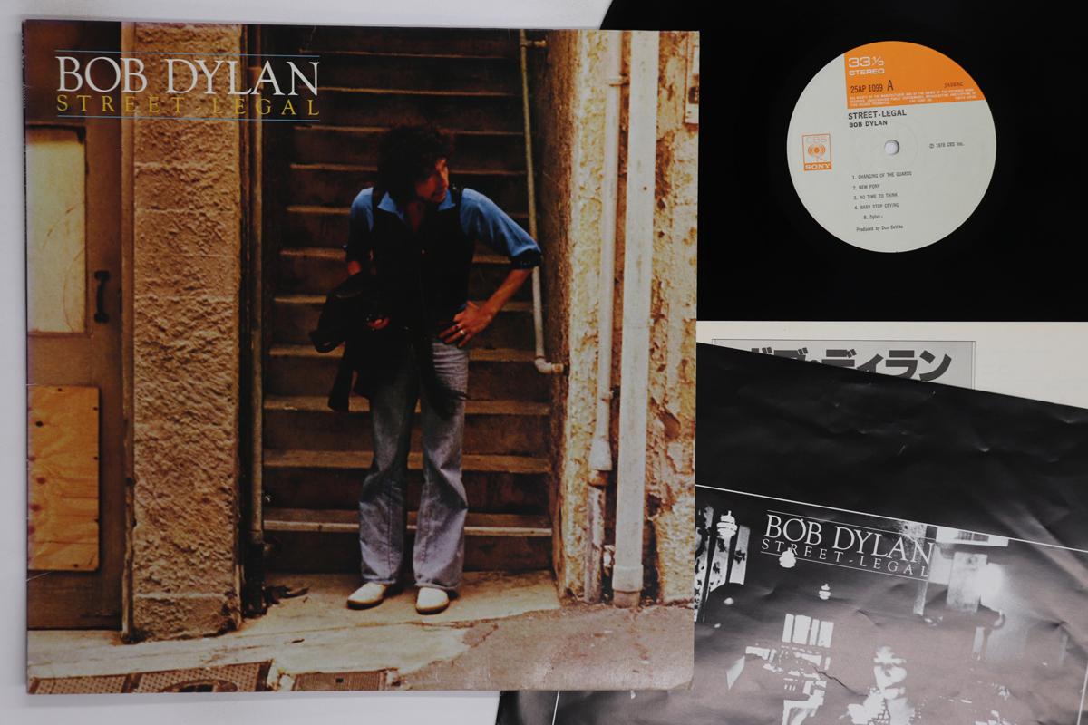 

LP Record BOB DYLAN Street Legal 25AP1099 CBS SONY 1978 Japan Rock Used