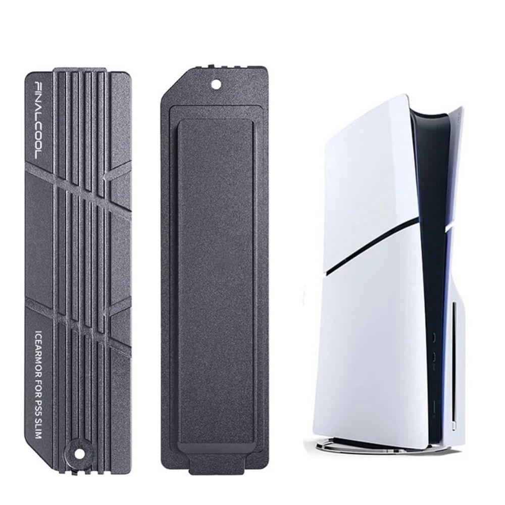Replacement Aluminum Alloy SSD Heat Sink Heatsink Cooling NVMe SSD Radiator SSD Cooler for PS5 Slim/ PS5 Pro