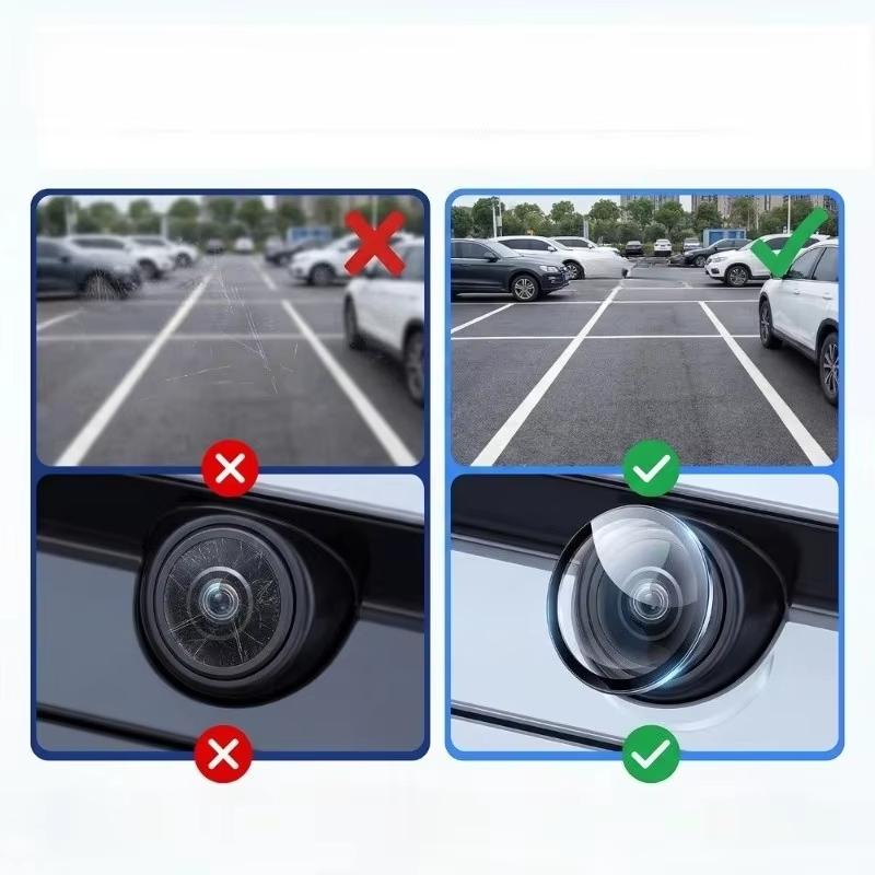 2Pcs 360° Protection Anti-Scratch Waterproof Cover For Vehicle Camera Universal Car Rear View Backup Camera Lens Protectors