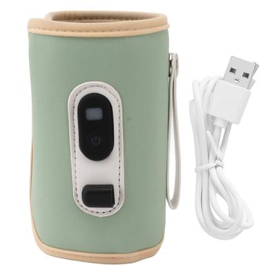 Baby Milk Bottle Warmer USB Digital Display 5 Speeds Portable Baby Milk Heat Keeper for Milk