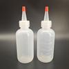 Portable Travel Liquid Dispenser Bottles Refillable Leakproof Squeeze Bottle Applicator Bottle with Tip Empty Container