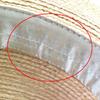 Great HELEN KAMINSKI Hat AVARA Logo Metal Grosgrain Ribbon Straw Hat Natural Women Used