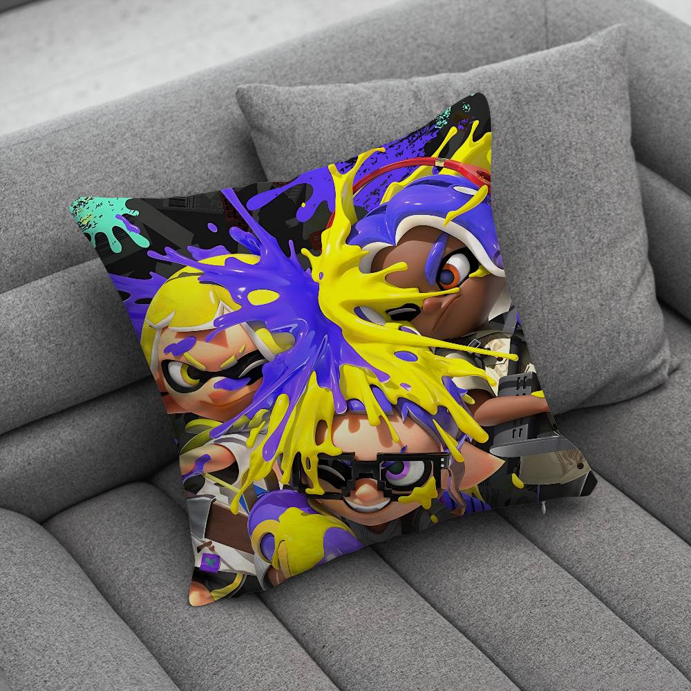 SSplatoonS Creative patterned pillowcases for interior decoration office living room home