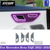 For Mercedes Benz EQE 2022-2023 Car interior Center console transparent TPU Paint protective film Anti scratch sticker LCD PPF