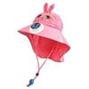 Kids Hat Fan Cap Kids Sun Cap with Built-in Solar Fan Wide Brim Sun Protection Hat Breathable Mesh Summer Hat with Cartoon