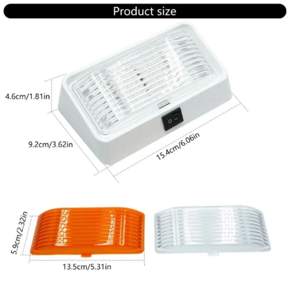 Color Temperature LED Porch Light Waterproof Design Camper Van Light Trailer Light Trailer Wall