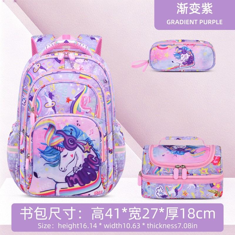Kids School Backpack Set 3pcs Lightweight