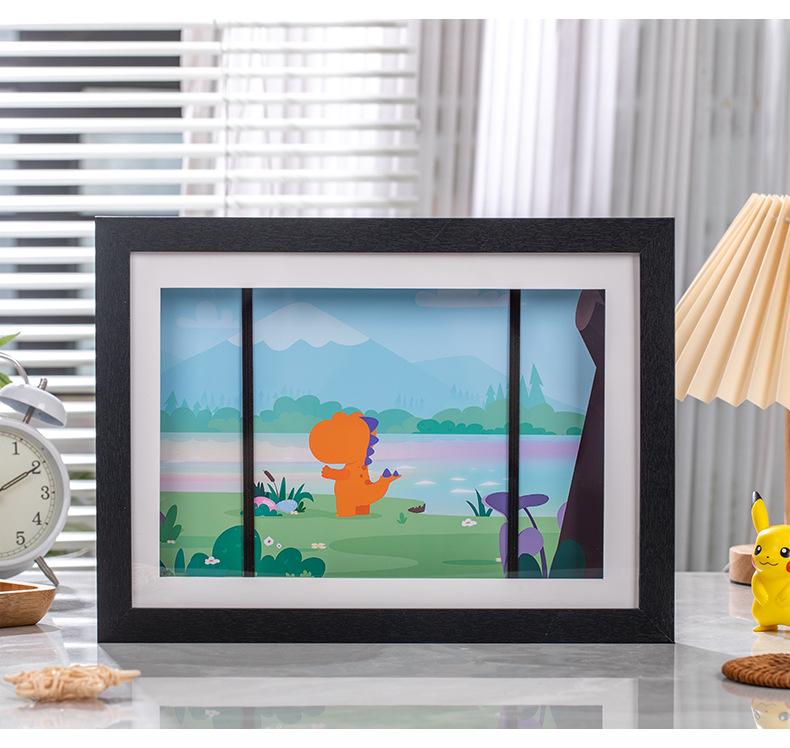 KidsArt Magnetic Photo Frame for Children's Artwork Display