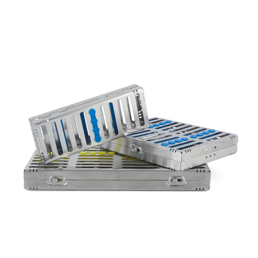 Autoclavable Sterilization Tray Disinfection Case Opthalmic Dental Surgical Tool Sterilization Rack Dental Cassette