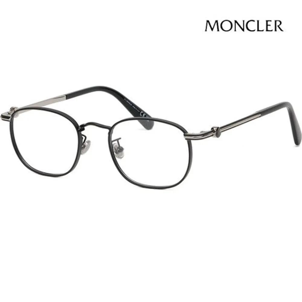 

[Moncler] Eyeglass Frames ML5203H 002 Men s & Women s Metal Frames Retro Fashion
