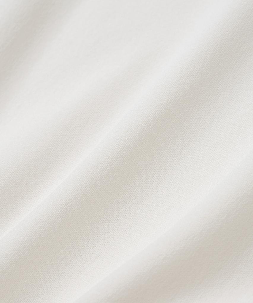 XOX Basic Cool Henley Neck Crop Short Sleeve Knit [Ivory]