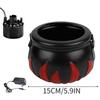Halloween Mist Witch Pot,Witch Cauldron Fog Maker Water Fountain Fog Machine Colorful Changing Light Halloween Party Decoration