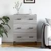 Vidaxl Cabinet, Sonoma Grey Oak, 69.5X34X90Cm, Wood-Based Material