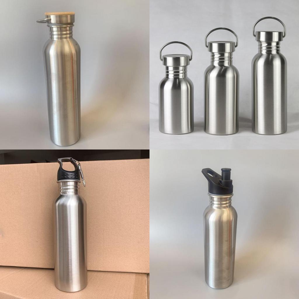 Outdoor Stainless Steel Water Bottle With Large Capacity For Sports And Travel