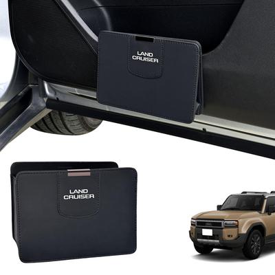 Κάδος Απορριμμάτων Αυτοκινήτου SUVVNE για Land Cruiser Χαρακτηριστικά LAND CRUISER Premium PU Μαγνητικός Προσαρτάται στην Πόρτα ή Λεπτός Εύκολος σε Βολικό Αξεσουάρ Αυτοκινήτου 250, Λογότυπο,