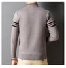 Men's Half-Zip Thick Knit Sweater – Stylish Autumn/Winter Casual Business Base Layer
