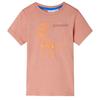 Kids' Short-sleeved T-shirt Light Orange 92/104/116/128/140