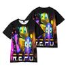 Neuer Eingang Damen Herren Freizeit T-Shirt REPO Print T-Shirt Sommer Frau Mann Kleidung Mode R.E.P.O T-Shirts