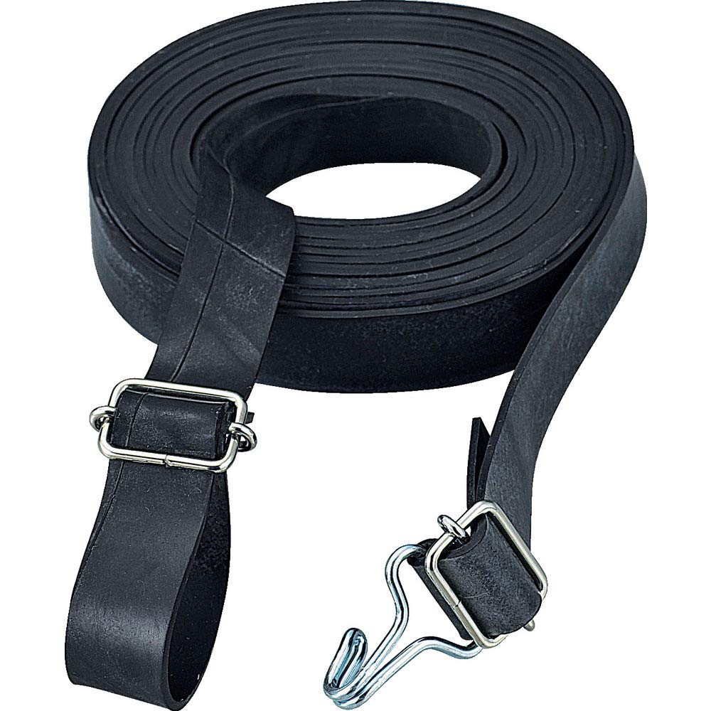 TRUSCO GR-2020KW-1 Rubber Rope Hardware with W Hook Buckle 0.8 x 7.6 ft (20 mm x 2.0 m) 1 Piece