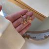 2025 Geometric Diamond Stud Earrings: High-End, Unique & Fashionable Super Shiny Sequin Ear Ornaments for Women