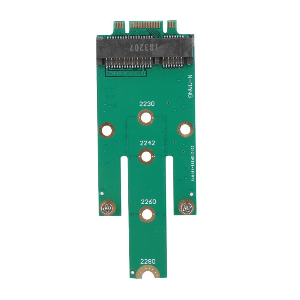 MSATA Interface MSATA To NGFF Adapter Plug and Play Mini PCIe to M.2 Adapter  Data Transfer