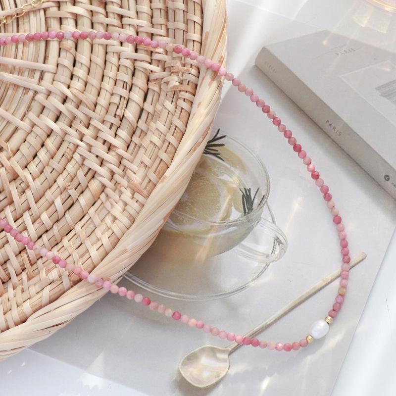 

Ожерелье из красного родонита и пресноводного жемчуга с дофаминовым дизайном для женщин – Изысканный, универсальный, высококлассный дизайн.