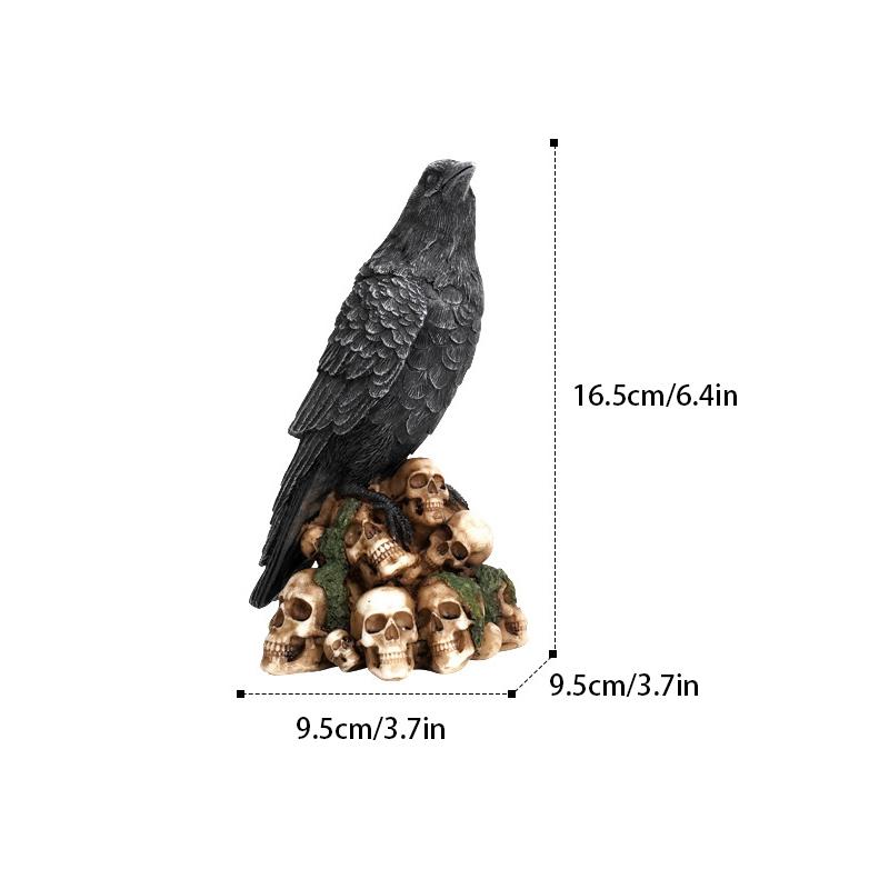 

Загадочные скелеты Декоративные фигурки Животные Кошки и Вороны Статуэтки Украшения Изделия из смолы Декор для стола Домашние аксессуары