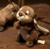 Cute and Funny Otter Plush Toy with Strap, Perfect for Girls, Elementary School Students, and Children. A Great Birthday Gift.