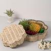 Handwoven Paper Cord Organizers Essential Household Paper Rope Basket Bin for Modern Storage Needs