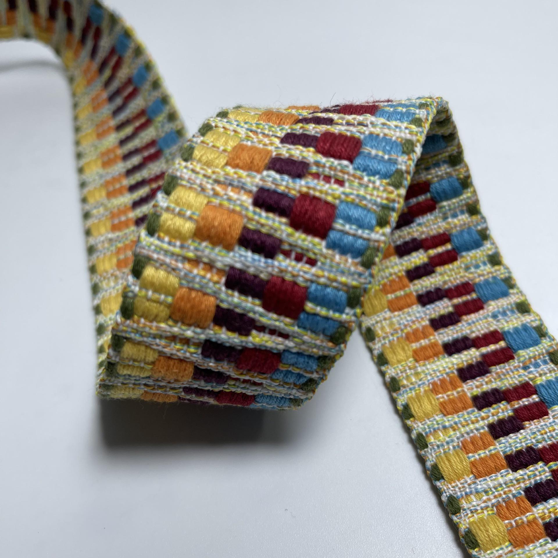 

1,5-дюймовая полиэстеровая жаккардовая волнистая тесьма, ширина 3,8 см, толщина 2 мм — заказать сейчас