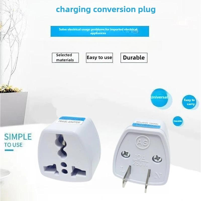 Plug Adapter Multifunction Universal EU US AU Socket Adapter Plug Converter 10A Electrical Socket Type E/F Plug Travel Adapter AC Outlet