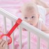4 Pcs Baby Stand Up Walker Tool Rings Baby Pull Rings for Playpen Baby Crib Hooks Baby Training