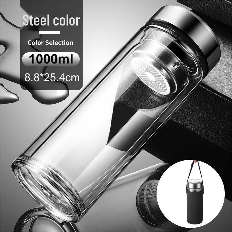 High Borosilicate Double Wall Glass Cup Set