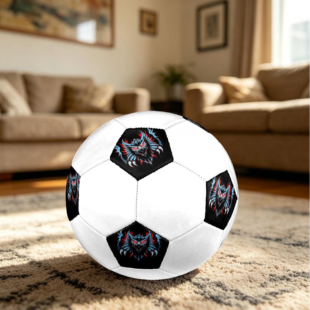1PC Dragon Tattoo Soccer Ball Size 5 Football Machine Sewn Indoor/Outdoor Universal Football S70