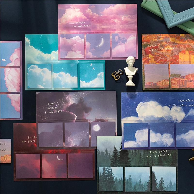 Post-it Note N Times Stick Student Pocket Diy Decorative Materials Message Memo Paper