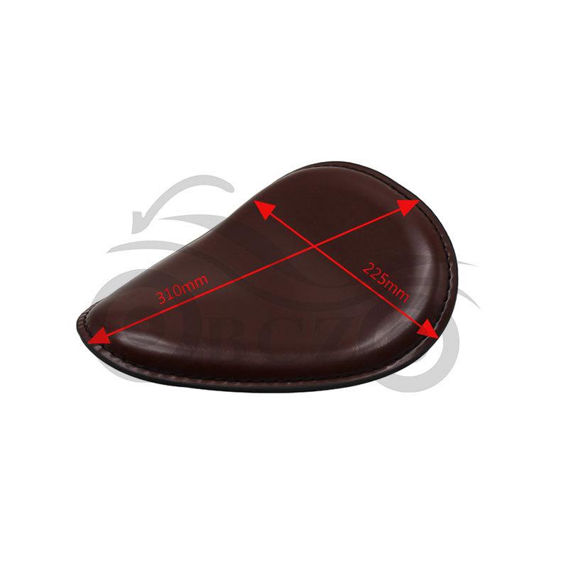 Harley Cruise Prince Retro Brown Solo Spring Seat Cushion