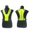 Gilet da Corsa Riflettente con Luci LED Sottile Gilet di Sicurezza per Ciclismo Notturno Alta Visibilità Alimentato a Batteria Gilet Riflettente per Esterno