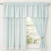 Lace Cafe Curtain, 59 Inch Length 2 Panels Set Short Cabinet Curtain, Farmhouse Rustic Under Desk Privacy Drape for Bathroom Kitchen