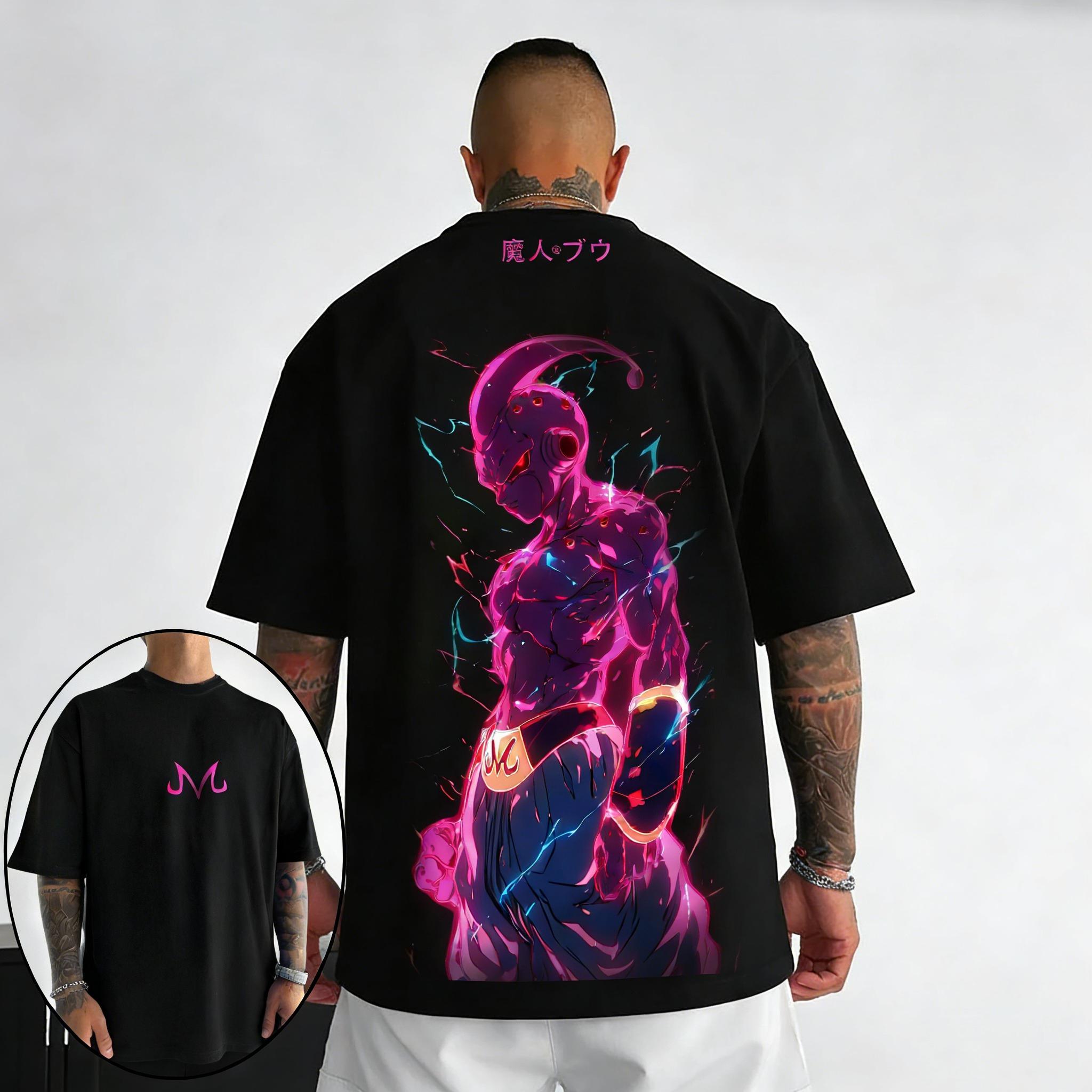 

Saiyan Dragon Ball Anime Printed T-shirt Casual and Comfortable Family Wear for Parents and Children S