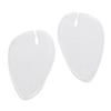 1 Pair Silicone Gel Inserts Cushion Foot Care Insoles For Flip Flop Sandals