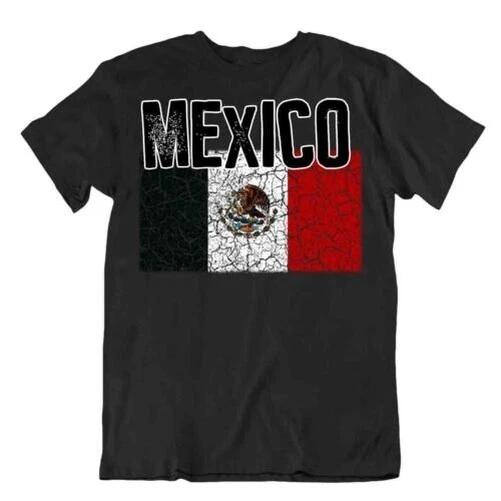 Flag T-Shirt Mexico Fashion Country Souvenir Gift Tee Pride Logo