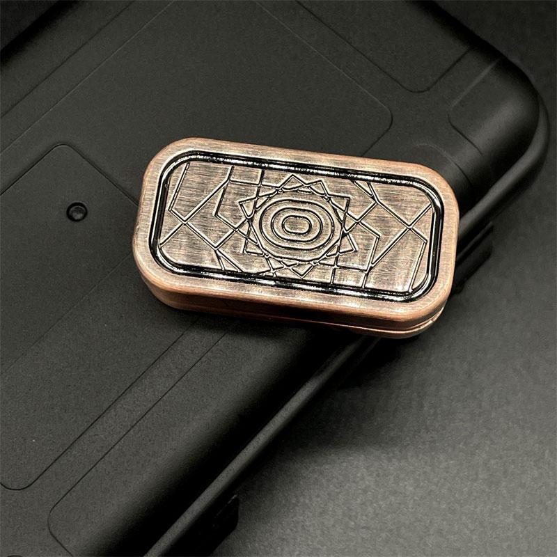 Whirlpool Three Layer Fidget Slider Adult EDC Metal Fidget Toy ADHD Hand Spinner Autism Anxiety Stress Relief Office Toys