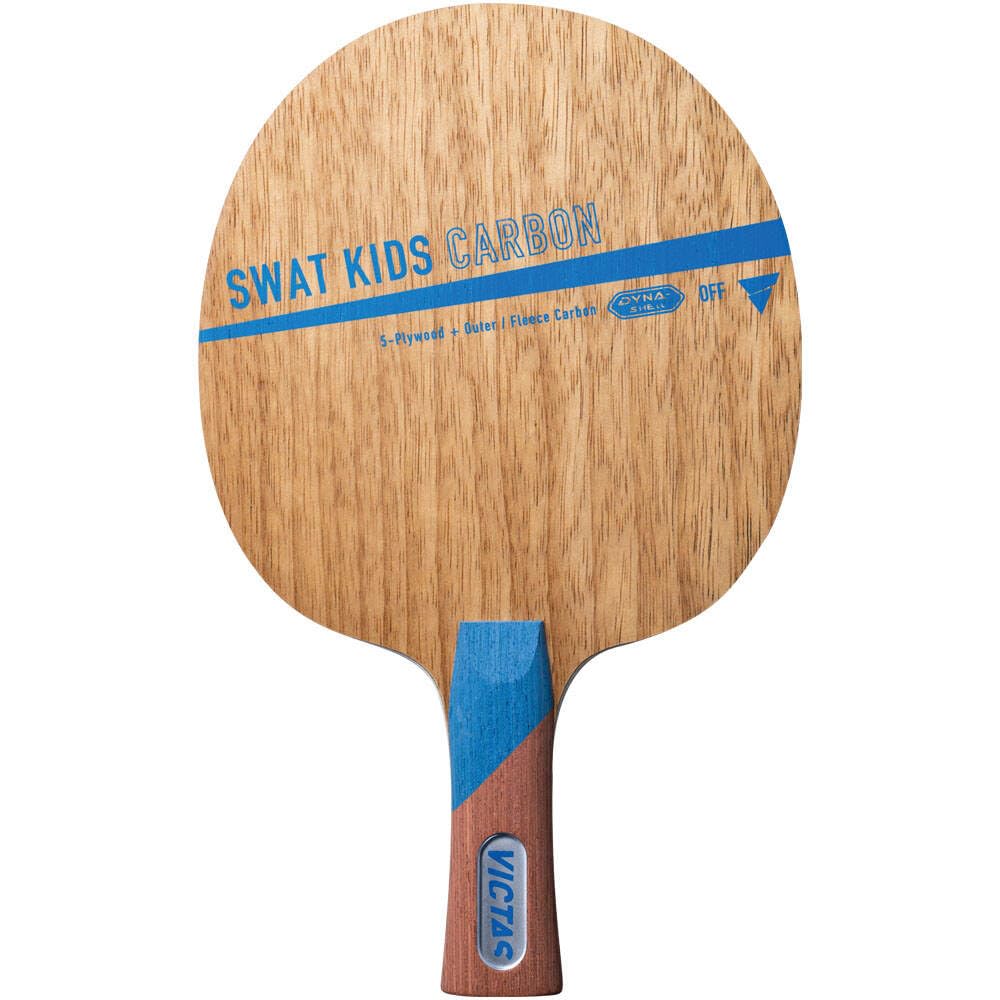 Victas SWAT KIDS CARBON Shakehand Racket 153 x 149mm 310064 (Offensive)