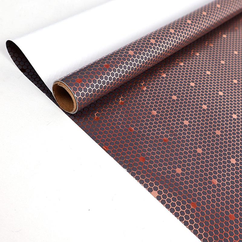 Papel de Regalo Negro Dorado 43x300cm Papel para Envolver Regalos Ramo de Lunares Navidad Día de San Valentín Cumpleaños Regalos Decoraciones Papel