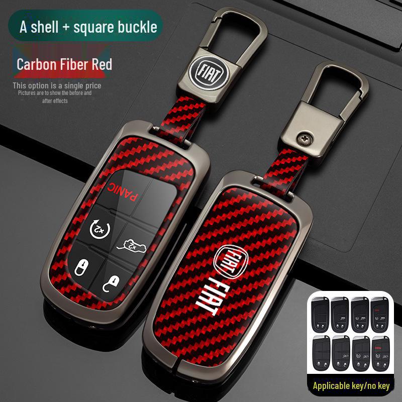 GAC Fiat Schlüsselhülle für Feixiang Feiyue Ottimo Zhiyue Auto - Metallschale Schnalle für Schutzpaket.