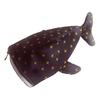 Pencil Bag Shark Shape Smooth Zipper Closure Pen Holder Large Capacity Thickened Funny Stationery Organizer
