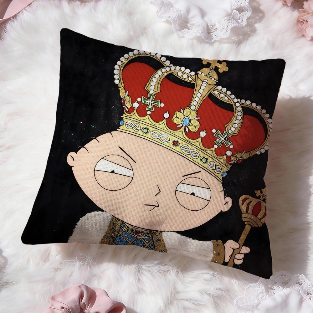 Anime F-Family GuyS Cushion Cover Premium Comfort Reversible Pillow Cove -Two In One Design for Any Room & Car Interior