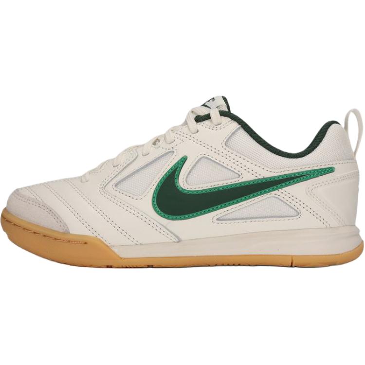 Nike Gato Series Comfortable Versatile Low-Top Kids Soccer Shoes Kids sneaker Beige HV9596-105 33.5
