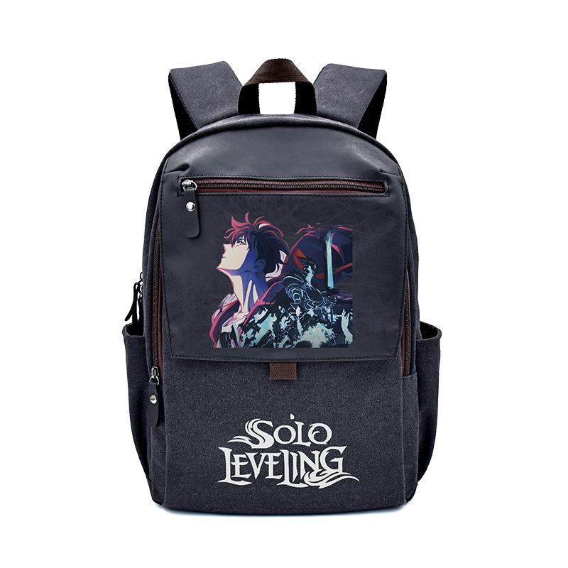 Student canvas backpack